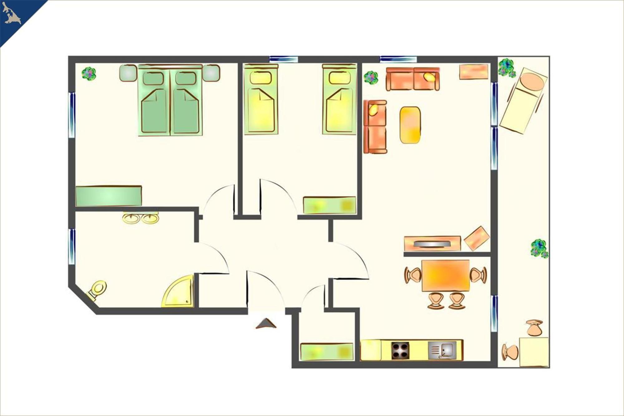 Haus Triade Ferienwohnung Triade 1 Penzance Dış mekan fotoğraf